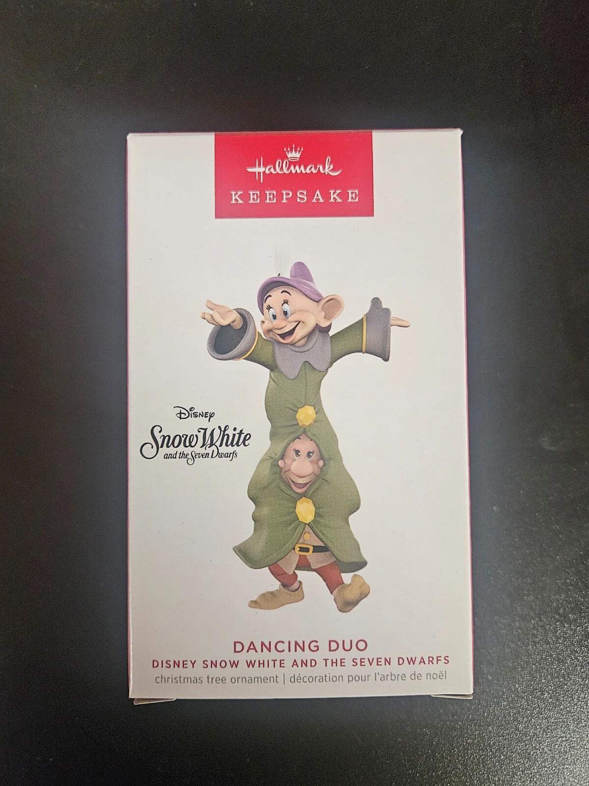 2023 Hallmark Ornament Snow White And The Seven Dwarfs Dancing Duo NIB