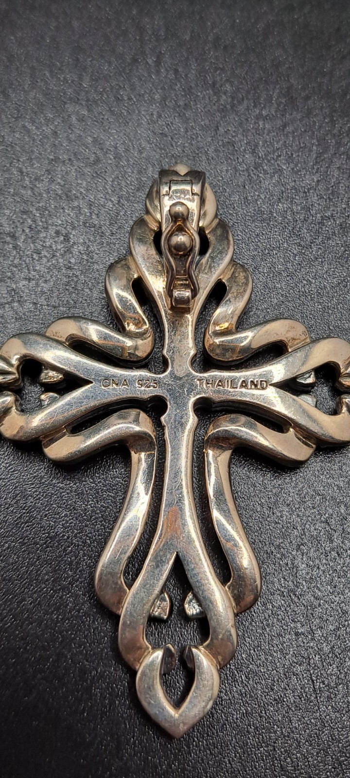 Sterling Silver .925 Marcasite Cross Pendant | eBay