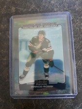 2022-23 O-Pee-Chee Marquee Rookie Aquamarine 040/149 Marco Rossi Card# 208. rookie card picture