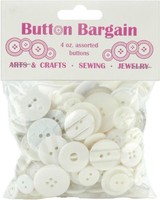 Creative Impressions Button Bargain, 4-ounce, White, New, Free Shipping Creative Impressions Button Bargain, 4-ounce, White, New, Free Shipping