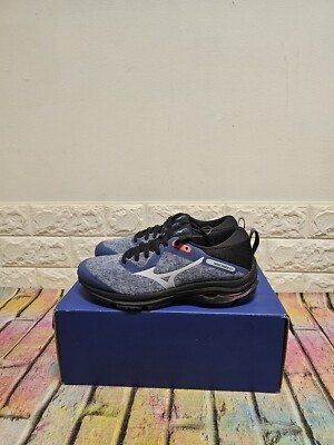 Mizuno Wave Rider TT Trailrunningschuhe UK 4 Damen UVP 140£ Blue / Blue Fog