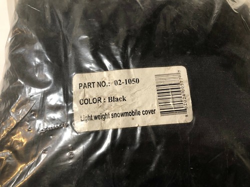 Raider Snowmobile Cover Lightweight BLack 02-1050 Winter for Polaris or arctic c - 第 3/3 張圖片