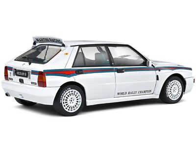 1992 LANCIA DELTA HF INTEGRALE EVO 1 MARTINI 6 WHITE 1/18 BY