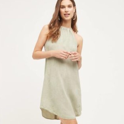 green emerald velvet dress Cloth & Stone Green & Black Plaid Duster- Size S – The Saved Collection main image 1