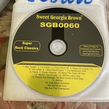 sweet georgia brown karaoke cdg 0060
