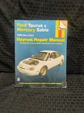 Haynes Repair Manual 36075 Ford Taurus Mercury Sable 1996 Thru 2001 Good Cond.