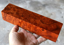 Amboyna Burl Turning Blank Knife Handle 2 9 2" 379
