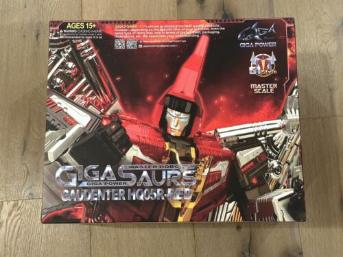 Gigapower GP HQ-05R RED Gaudenter Chrome 3P MP Swoop G1 COMPLETE In US **READ** - Picture 1 of 9