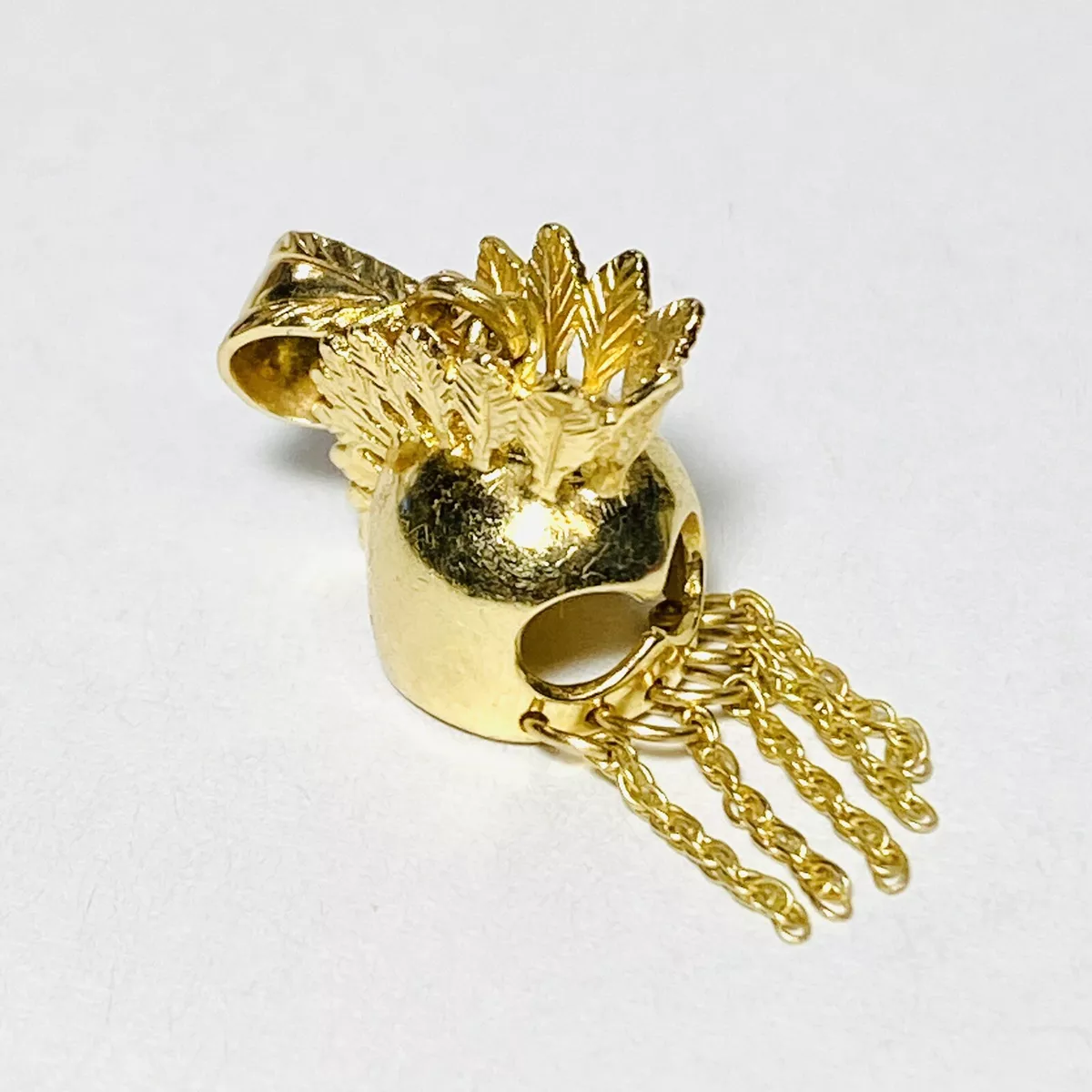 Polynesian Resources 14K Yellow Gold Hawaiian Ikaika Warrior