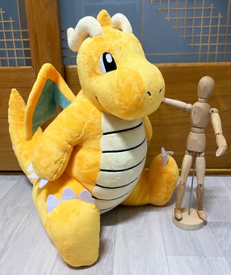 RARE Pokemon: Korea-Exclusive JUMBO Dragonite Plush (45 CM