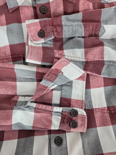 Mustang Mens Coloured Checked Cotton Flannel Shirt Size XL - Picture 13 of 18