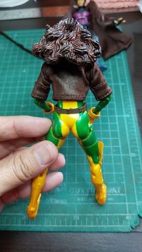 Handmade 1/12 Brown Jacket for ML Woman Body Actionfigur (ohne Figur) - Bild 4 von 4