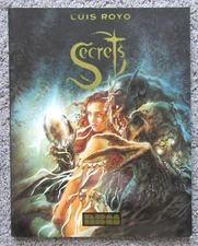 VTG MINT 2006 SECRETS BY LUIS ROYO FANTASY ART ST PAPERBACK ILLUSTRATIONS