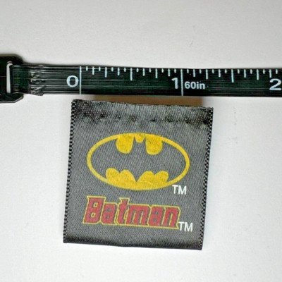 Batman DC Comics Replacement Tag Label Craft Lot Sewing Accessories