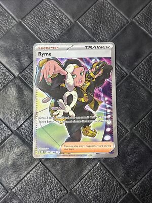 ryme pokemon card price Scarlet & Violet Obsidian Flames