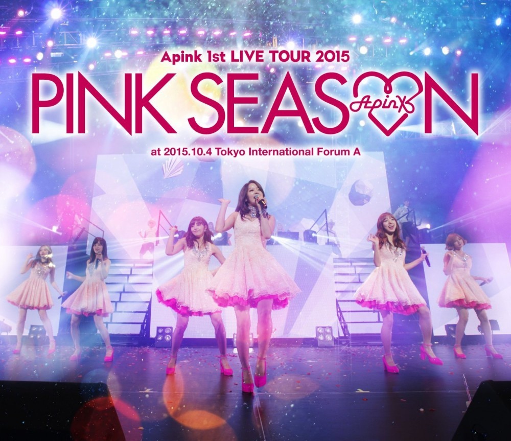 APINK 1st Live Tour 2015 Pink Season Blu-ray Fre From Japan