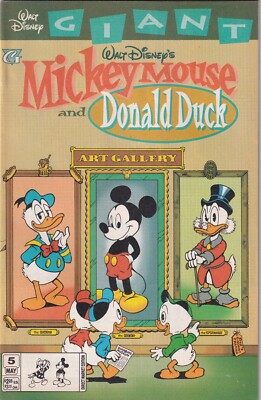 WALT DISNEY GIANT ab 4 - 6 - MICKEY / DONALD DUCK-UNCLE SCROOGE - GLADSTONE 1996