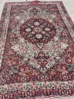 AN ATTRACTIVE SIGNED FLORAL KERR MANI RUG — photo 3