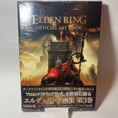 ELDEN RING Official Art Book Vol. 3 Japanese Edition FromSoftware NEW Sealed
