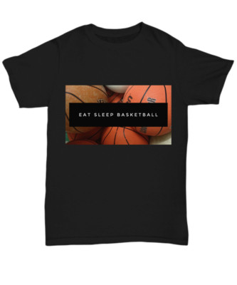 Eat Sleep Basketball Shirt - Eat Sleep Basketball Repeat T-Shirt - Eat Sleep Bas