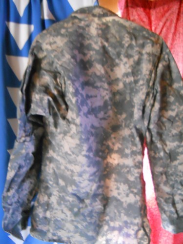 US Army BDU Coat Flame Resistant Insect Guard 65/25/10 Rayon/Para-Aramid/Nylon - Picture 2 of 12