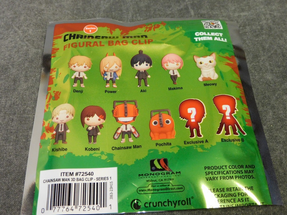 Chainsaw Man NEW * Aki Clip * Blind Bag Series 1 Monogram Key