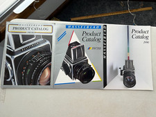 3 Hasselblad Camera Product Catalogs 83/84 - 87/88 - 1990