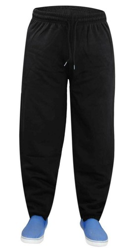 New Mens Jogging Bottom Fleece Joggers Open Hem With 3 Zip Pockets S - 6XL - Picture 8 of 8