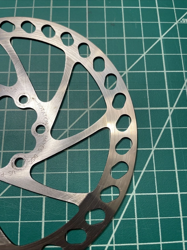 Rotor de freno de disco Hayes, 160 mm, 6", clásico, vintage Foto 3 de 4