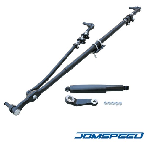 New Upgrade Steering Linkage Drag Link Tie Rod Kit For Dodge Ram 1500
