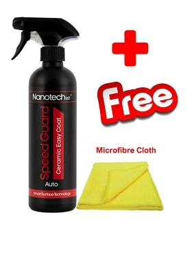 Rivestimento sigillante spray smalto auto cera, perline d'acqua, lucentezza e protegge 500 ml