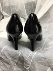 Etienne Aigner Classic Vtg Minimalist Glossy Black Patent Pumps 8.5 M — photo 6