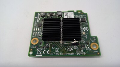 Dell MW9RC Broadcom 5720 1GB Quad Port 1GbE RNDC Blade Network Daughter Card