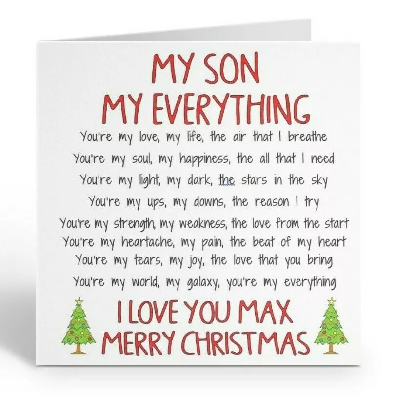 Merry christmas i love you online