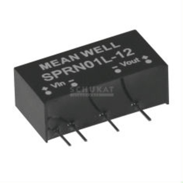 Meanwell SPRN01L-12, Dc Dc-Wandler Modul-Serie, 5:12V 84Ma 1W-image