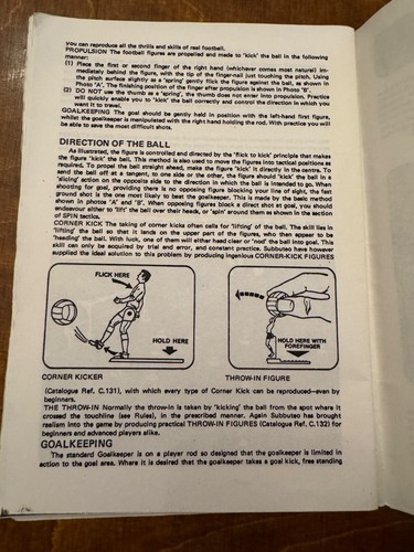 1974 Subbuteo Handbook Reprint - Picture 3 of 3