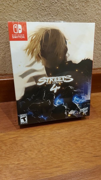 Streets of Rage 4 Classic Edition Lmimited Run Switch nuevo