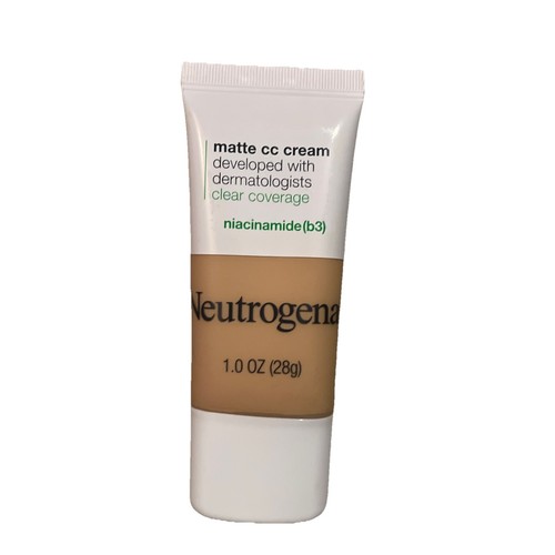 Neutrogena Flawless Matte CC Cream - 1 oz - Sand 4.0 - Clear Coverage Foundation - 第 1/2 張圖片