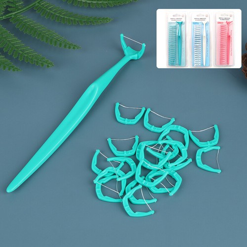 20Pcs Replaceable Dental Floss Sticks Oral Cleaning Reusable Floss Sti=s= _in - Picture 11 of 12