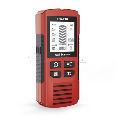 HW-710 Stud Finder Wall Scanner 6-in-1 Handheld Wall Detector Metal Detector US