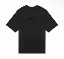Essentials Fear Of God Black Short Sleeve Tee Shirt Men s Size XL