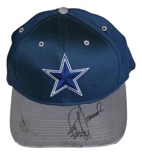 Jay Novacek Autographed Dallas Cowboys Snapback Hat Cap BAS Beckett