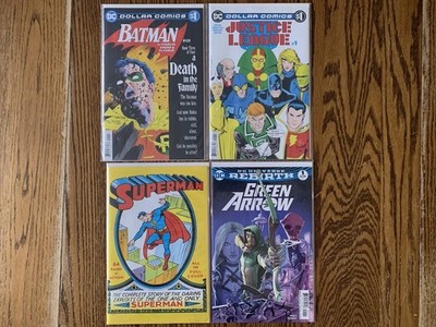 DC Comics Lot Of (4). Superman/justice League/Batman/Green Arrow 