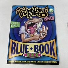 Something Weird Video Blue Book Magazine #1 1997 136 Pages