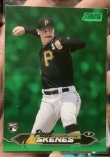 2024 Paul Skenes #237 Green Foil /199 Rookie Topps Stadium Club Pirates