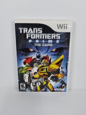 Transformers Prime: The Game (Nintendo Wii) CIB - TESTED - Free Shipping 