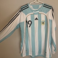 06 Argentina  Messi home jersey long size L