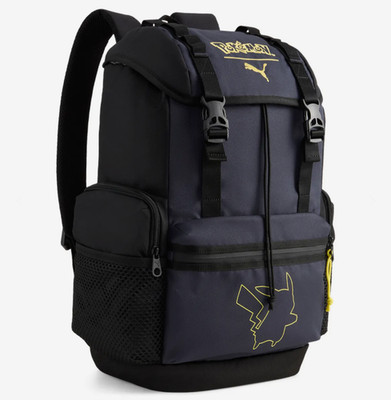 Puma X Pokémon Backpack Black Strong Grey 092330-01