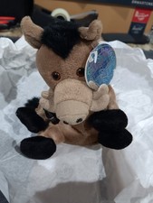 COKE Coca-Cola INTL BEANBAG PLUSH ANIMAL BEANIE BABY wild Boar with tag used