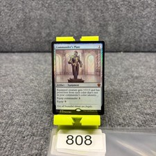 Commander's Plate [Foil] Magic Commander Legends Raw Ungraded